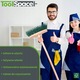 Matura 24cm, ToolSpace, din lemn, cu perie verde, pentru curatenie interioara si exterioara