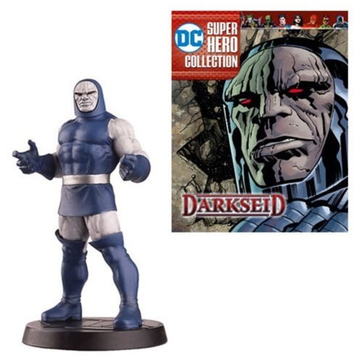 Фигурина Darkseid 10см, Eaglemoss, реалистични детайли, включена основа, за колекция