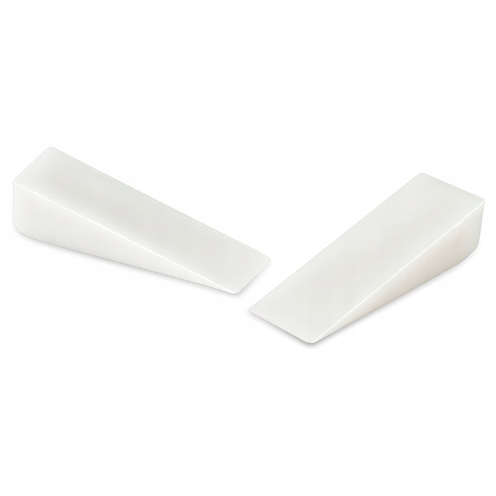 Kliny mari, Ajka, 50 bucati, 10x7x27mm, alb