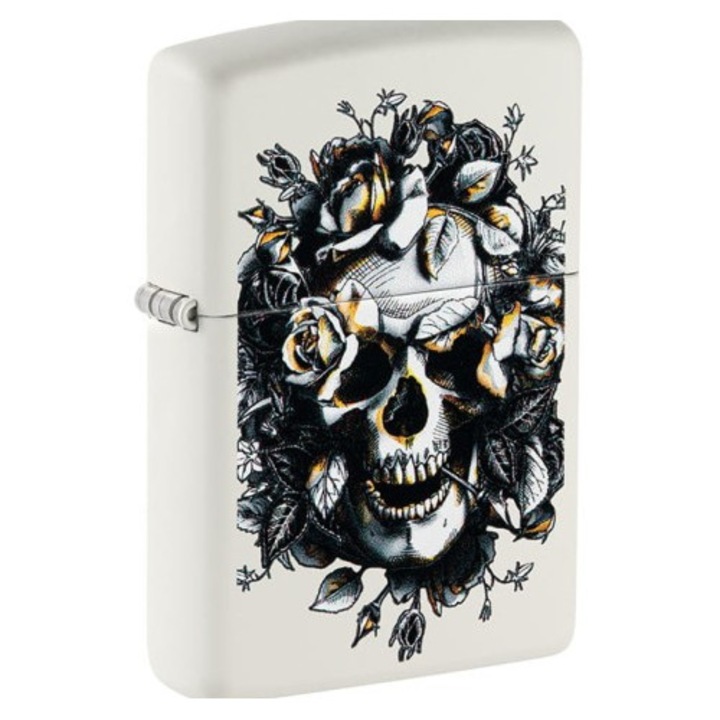 Bricheta, Zippo, design Skull and Roses, rezistenta la vant