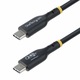 USB кабел Startech USB2EPR3M Черен 3 м