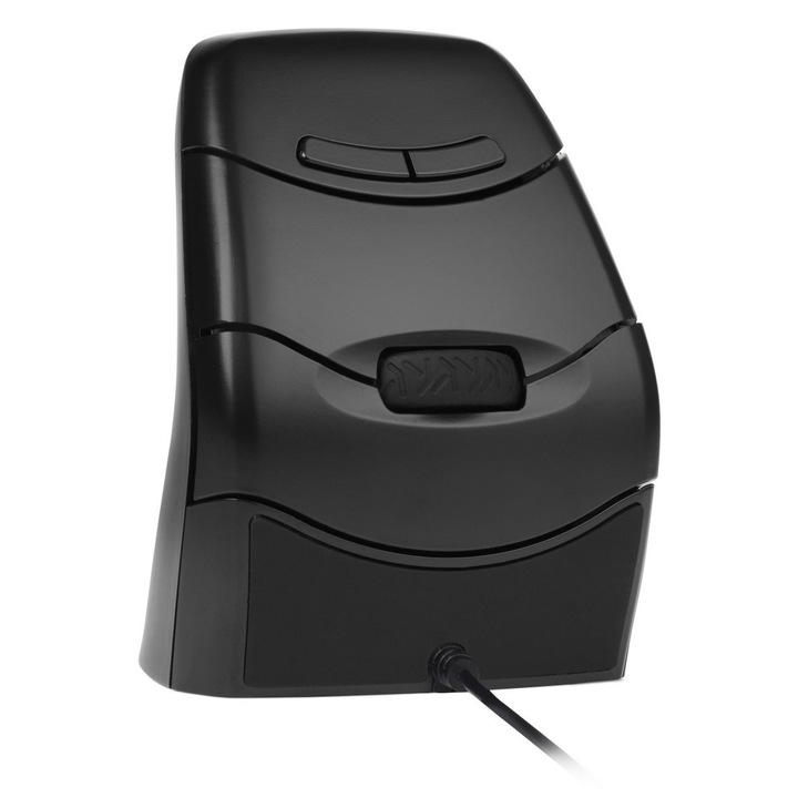Mouse biurowa BakkerElkhuizen RF Wireless optic 2400 DPI, ergonomic, negru