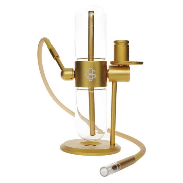 Bongo Grawitational, 39cm, aur, set complet cu ustensile si adaptoare