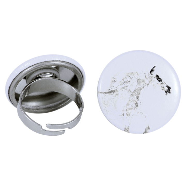 Inel dama Falabella, Art-Dog, Lucrat manual, Ajustabil, 2.5cm