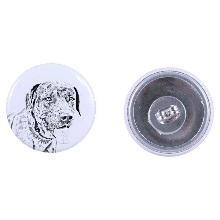 Kutyás kulcstartók, Art-Dog, Catahoula Leopard Dog, egyedi design, 2.5cm