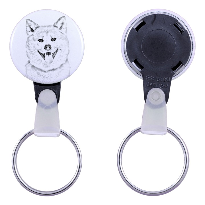 Akita kutyás kulcstartó, Art-Dog, 2,5cm