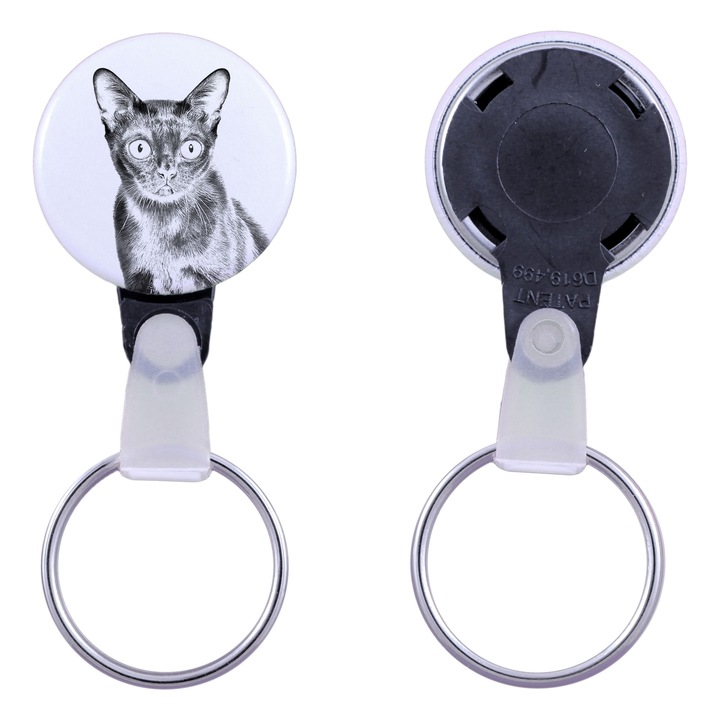 Bombay kulcstartó macskával kicsi Art-Dog