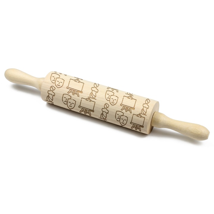 Sucitoare, Art-Dog, 40cm, din lemn, pentru decorarea prajiturilor