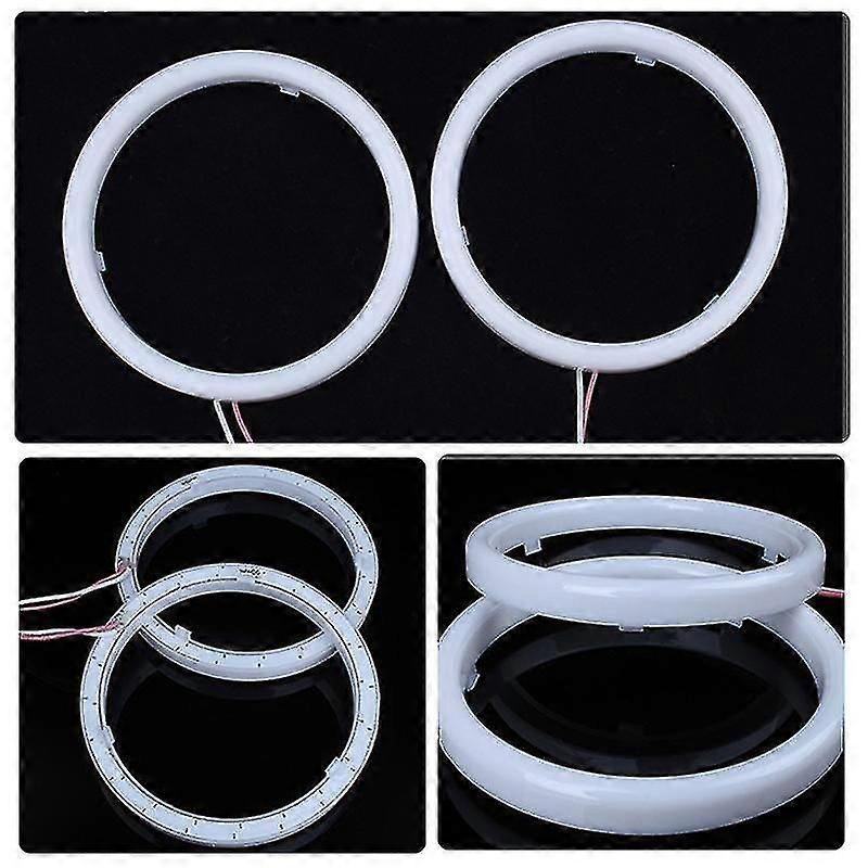 2 buc Cob LED Angel Eye Halo inel 60mm 70mm 80mm 90mm 95mm 100mm