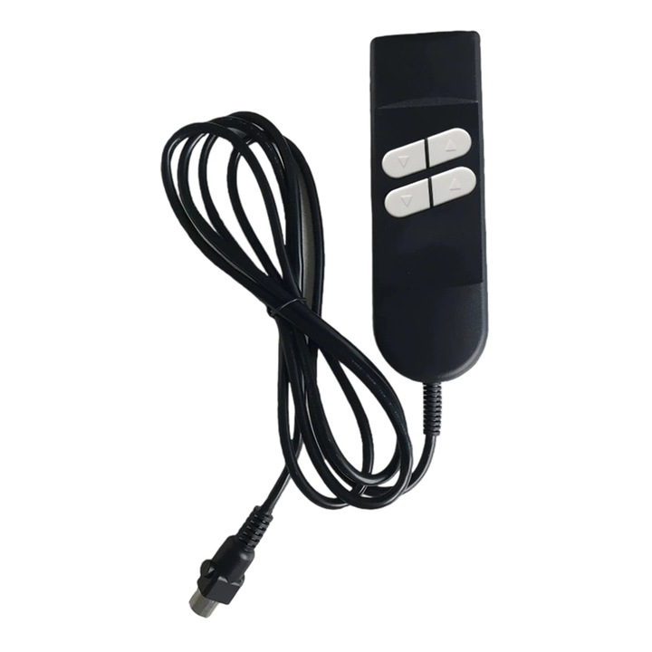 Telecomanda cu 4 butoane pentru fotoliu electric, controler de inaltare, design subtire, set