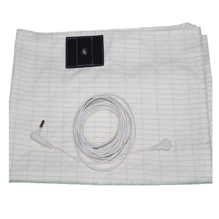 Cearceaf de impamantare, fibra de argint, 27x52in, organic