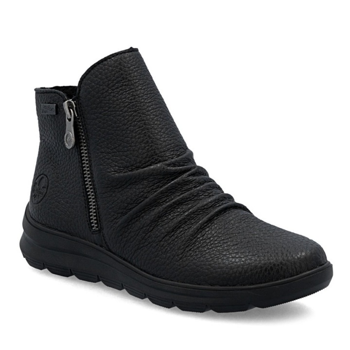 Rieker Rieker botine de damă din piele cu membrană hidrofugă Z0056-00