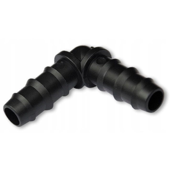 Kolanko 16mm BRADAS, set 2 wtyki pentru conectare 2 furtunuri