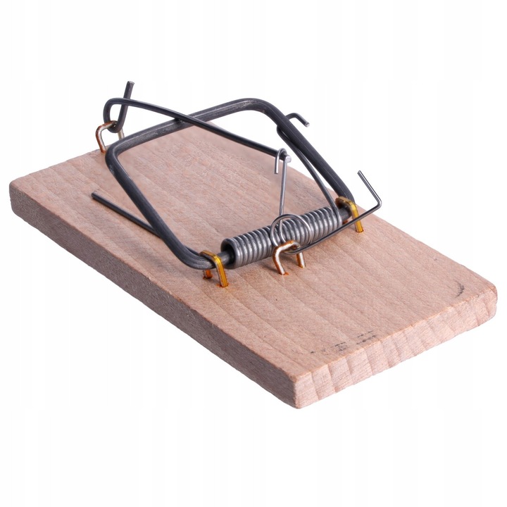 Capcana soareci din lemn, Gold tools, capcana pentru rozatoare, inaltime 10cm, latime 5cm
