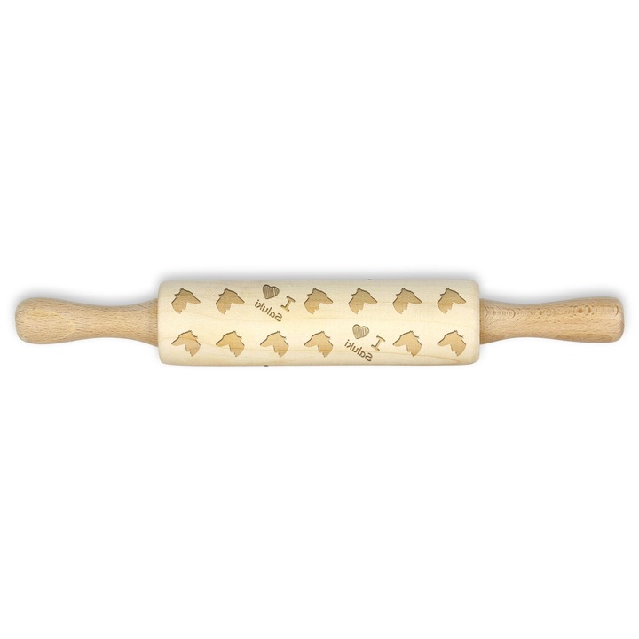 Sucitoare din lemn, Art-Dog, set cu model de caine, 3,2x12x22cm