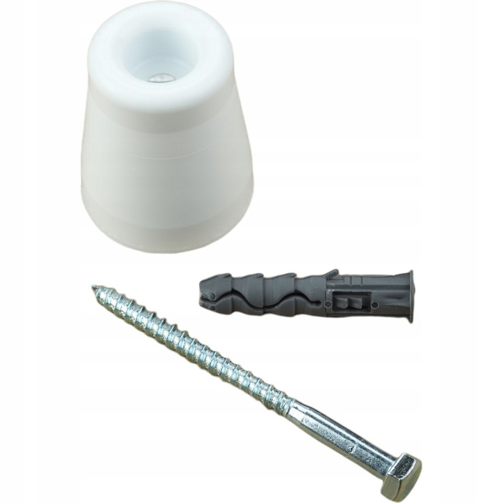 Bara de protectie mare Gold tools, 50mmx60mm, alb, set montaj inclus