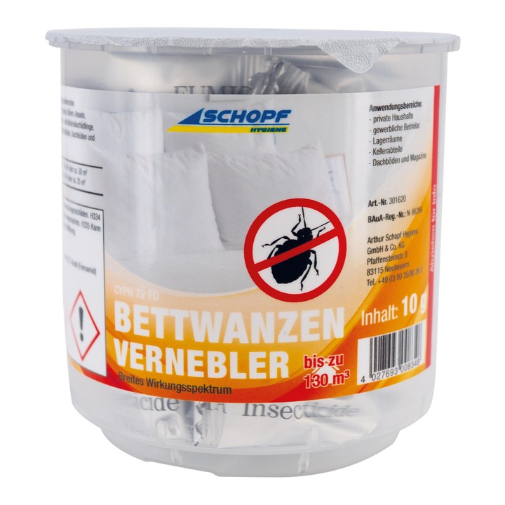 Insecticid pentru purici, Schopf, 10g, efect puternic