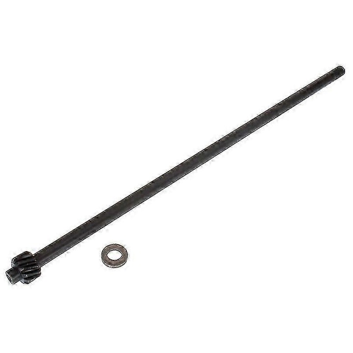 Kormánytengely hatszögletű csapággyal, 5/8 hüvelyk átmérő, 21-13/16 hüvelyk hosszúság, fekete, 1x kormánytengely + 1x hatszögletű csapágy készlet