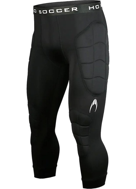 Клин 3/4, Черни, подплатени, за мъже, полиестер с висока еластичност, S INTL