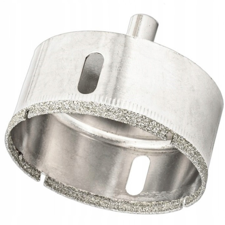 Set burghie diamantate Drel 65mm, pentru gresie si ceramica, lungime 55mm, cu racire cu apa