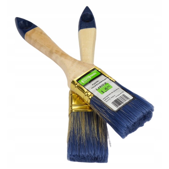 Paducel profesional Gold tools 1,5 inch, pentru lacuri si impregnate, cu fir natural si sintetic, culoare aurie