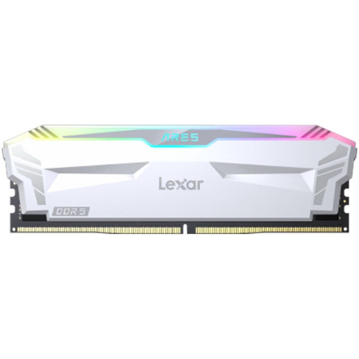 Lexar Ares DDR5 2x16GB 6800 CL34 1.4V RAM memória hűtőbordával és RGB világítással, dual kit, fekete