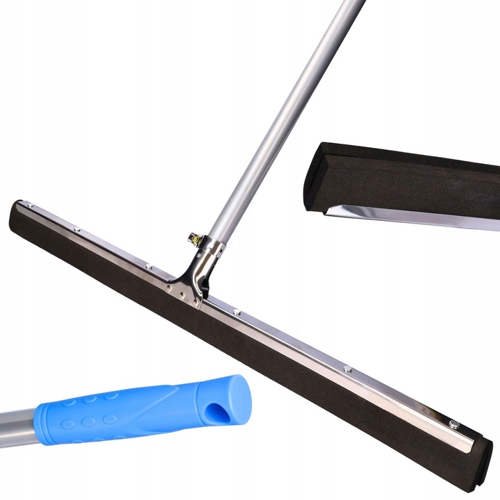 Racleta apa ToolSpace 65cm cu tija 120cm, utilizare industriala, rezistenta la coroziune, pentru suprafete netede si poroase