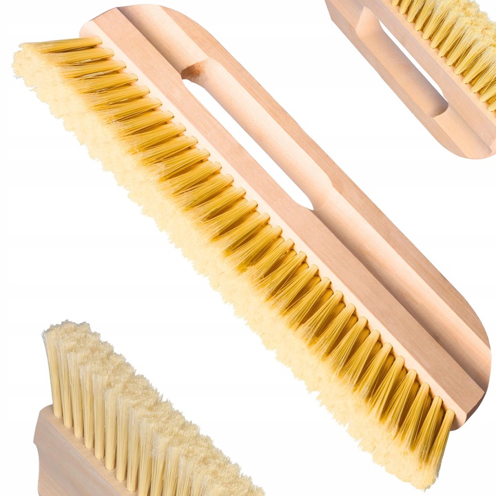 Pensula de tapetare ToolSpace 30cm, 25mm latime, maner din lemn de fag, utilizare profesionala