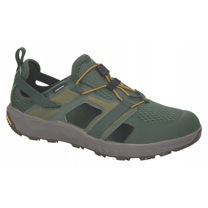 Sandale barbati Lizard Ultra Trek, verde, din TPU si plasa respirabila, 40 EU