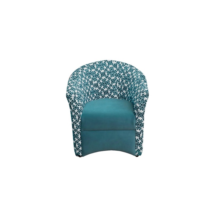 Fotoliu, EXPOMOB, turcoaz, 75x65x80 cm