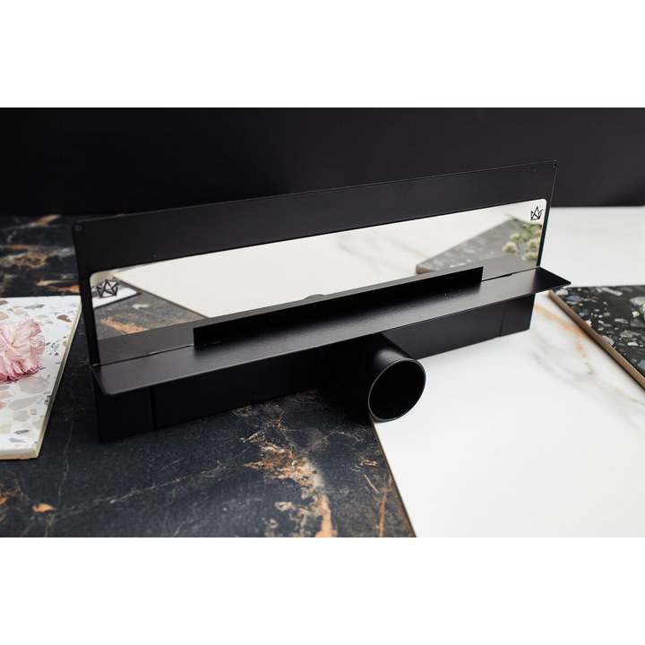 Scurgere de perete, WALL PRO, super joasa, inox, 70 cm, finisaj lucios, CED'OR