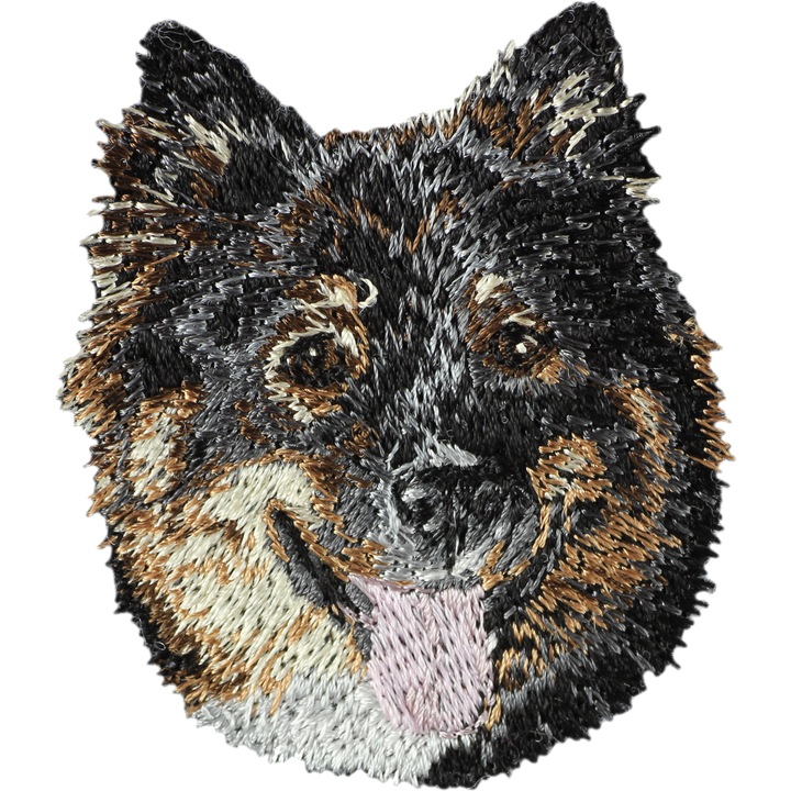 Pachet brodat, Art-Dog, Finnish Lapphund, 100 rase disponibile, multicolor, dimensiuni variate