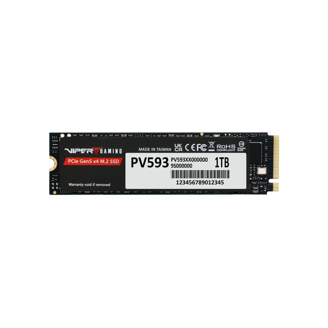 SSD Crucial P510 1TB M.2 NVMe PCIe 5.0, 11000 MB/s citire, 9500 MB