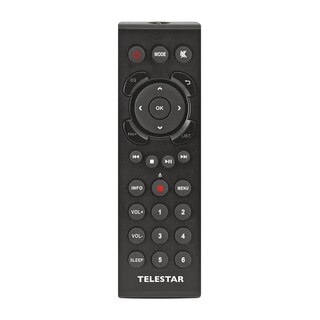 Sintonizzatore Hi-Fi Telestar TOP 500 – Radio Internet, DAB+, Bluetooth 5.3, USB Recording, Nero (43cm)