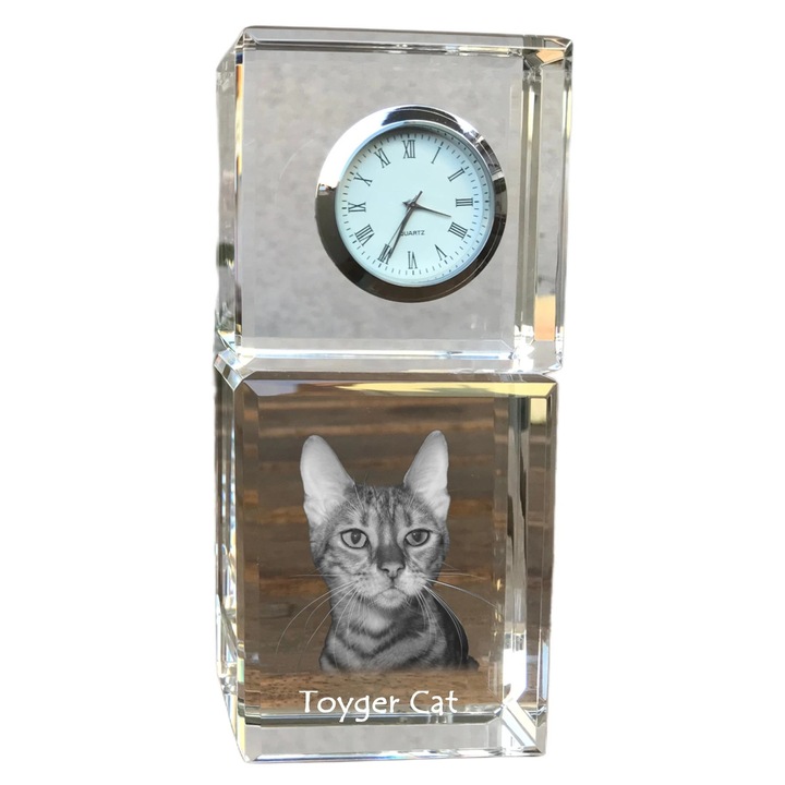 Ceas decorativ, Art-Dog, personalizabil, 14,5x6,5x4cm