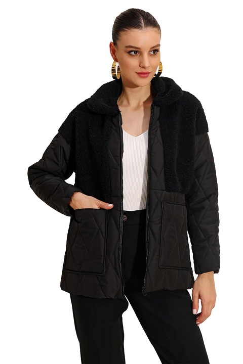 Geaca, HiCCUP, Negru, Poliester