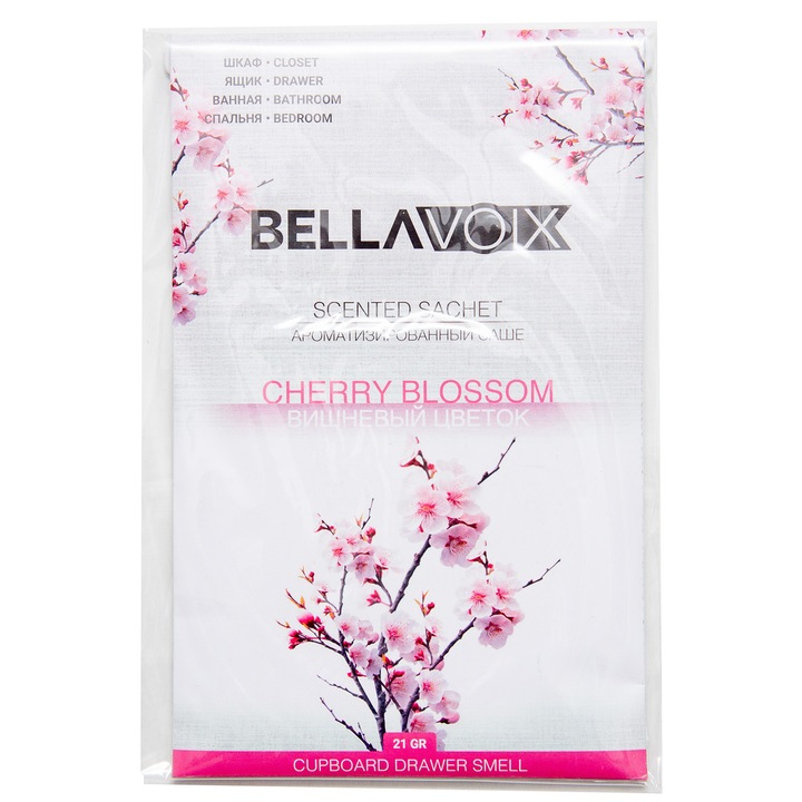 Plic parfumat pentru sifonier, sertar, baie, dormitor, Cherry Blossom