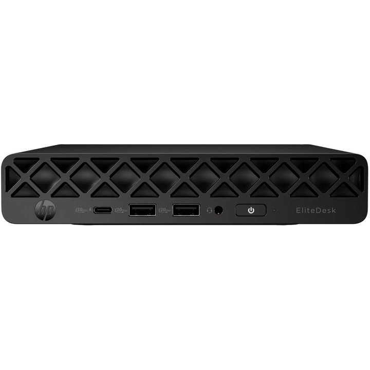 Desktop PC HP EliteDesk 8 Mini G1a, AMD 340 6 C / 12 T, 2 GHz - 4.8 GHz, 32 GB RAM, 512 GB SSD, AMD Radeon Graphics, Windows 11 Pro