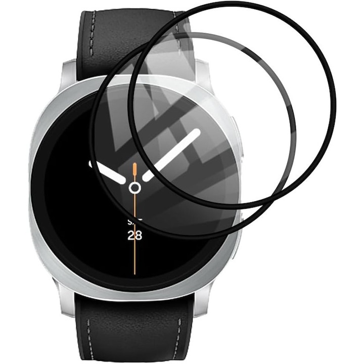 Protector de ecran pentru smartwatch, MDUG, 2 bucati, HD, anti-zgarieturi, transparent, compatibil cu Samsung Galaxy Watch 8, 40mm