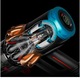 Aspirator vertical fara fir Dyson V16 Piston Animal™ 492963-01, 900W, putere aspirare 315AW, autonomie pana la 70 minute, filtru HEPA, luminare LED, perii anti-incurcare, 2 accesorii, matte black/copper