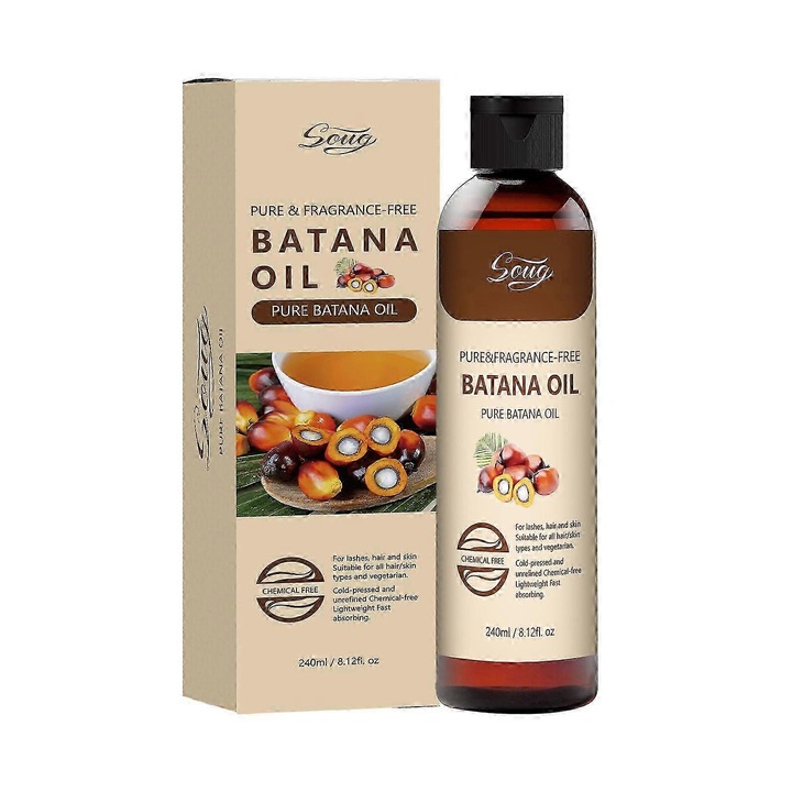 Batana olaj, Soug, Haj- és fejbőrkezelés, Minden hajtípusra alkalmas, 100ml