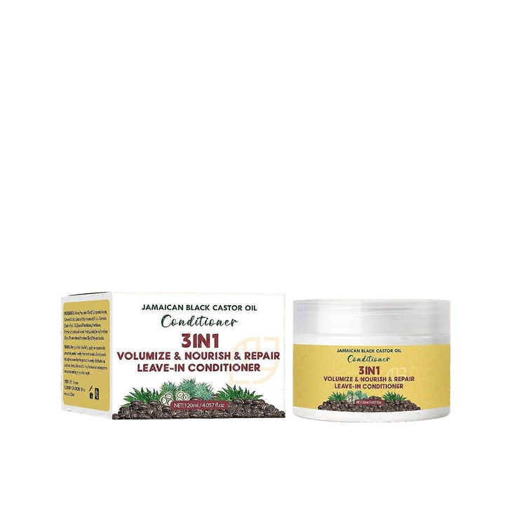 Balsam de par 100% Pure Jamaican Black Castor Oil, volumizeaza, hraneste, repara, 300ml
