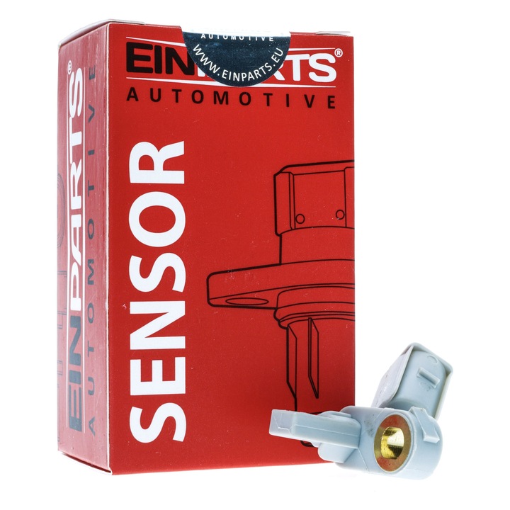ABS kerékfordulatszám érzékelő, EinParts Automotive, Audi A2, VW Lupo, VW XL1 modellekhez, 2 csatlakozós, jobb első