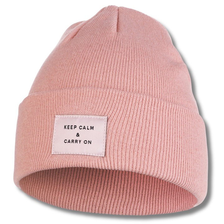 Női Moraj beanie sapka, meleg, minimalista dizájn, 21x22cm