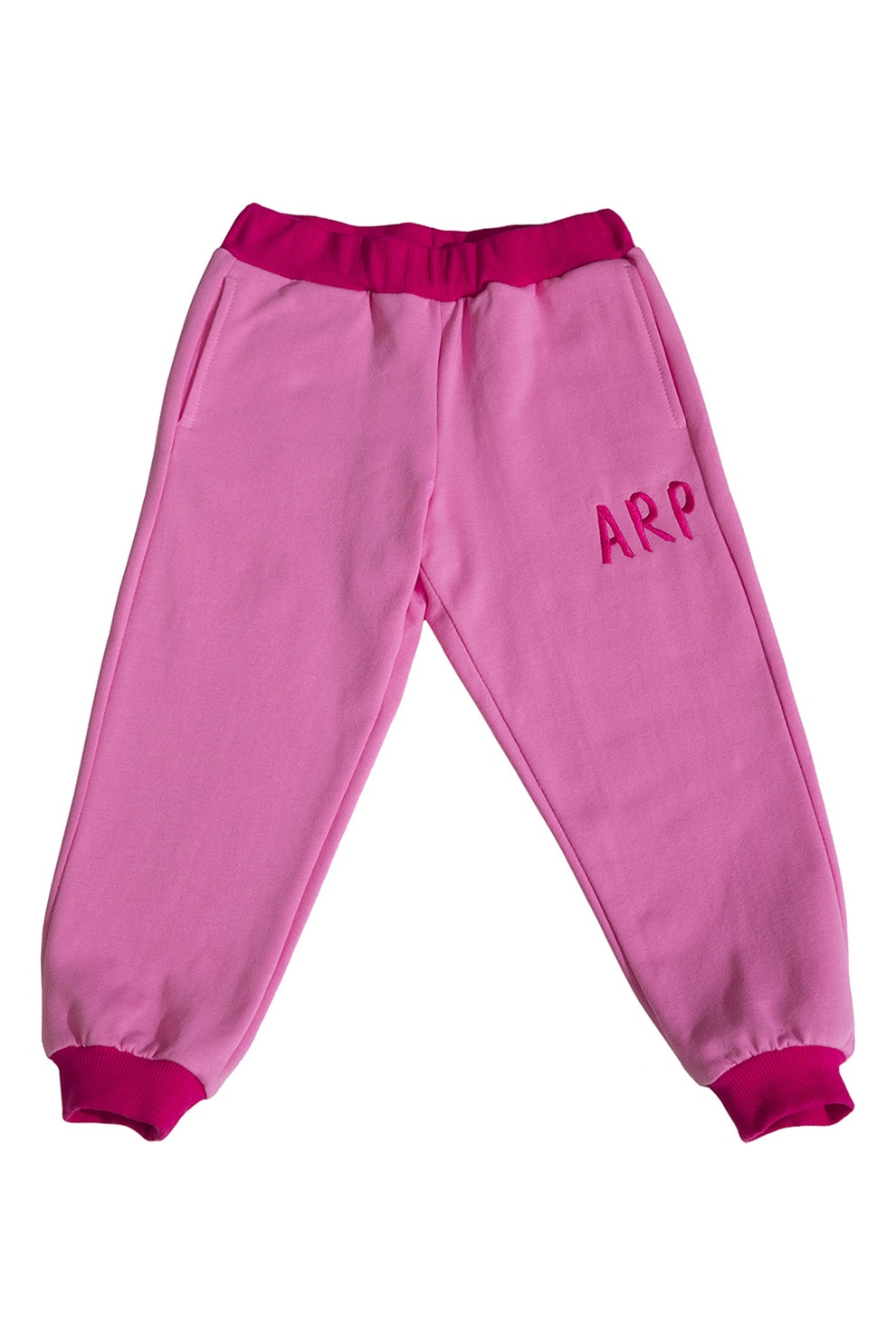 Agatha Ruiz De La Prada, Pantaloni sport din amestec de bumbac cu logo, Fucsia, 104 CM
