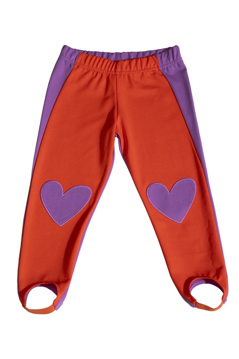 Agatha Ruiz De La Prada, Nadrág szíves részletekkel, Narancssárga/Lila