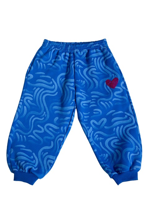 Agatha Ruiz De La Prada, Bő fazonú mintás szabadidőnadrág, Kék