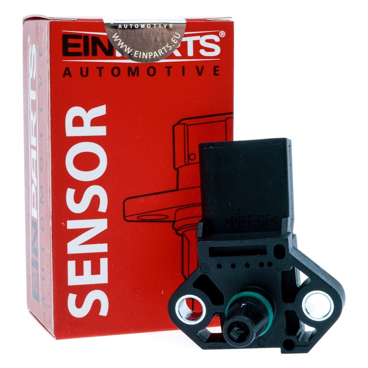 MAP érzékelő EinParts Volkswagenhez, 4 csatlakozó, DL forma, 2 rögzítési pont