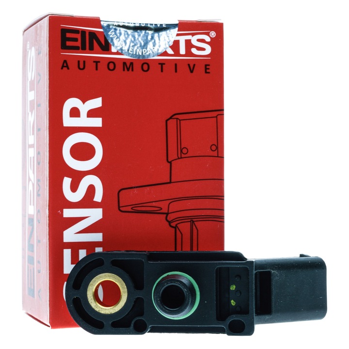 Senzor MAP EinParts Automotive pentru Citroen, Saab, Peugeot, Kia, MINI, 3 porturi, dreptunghiular