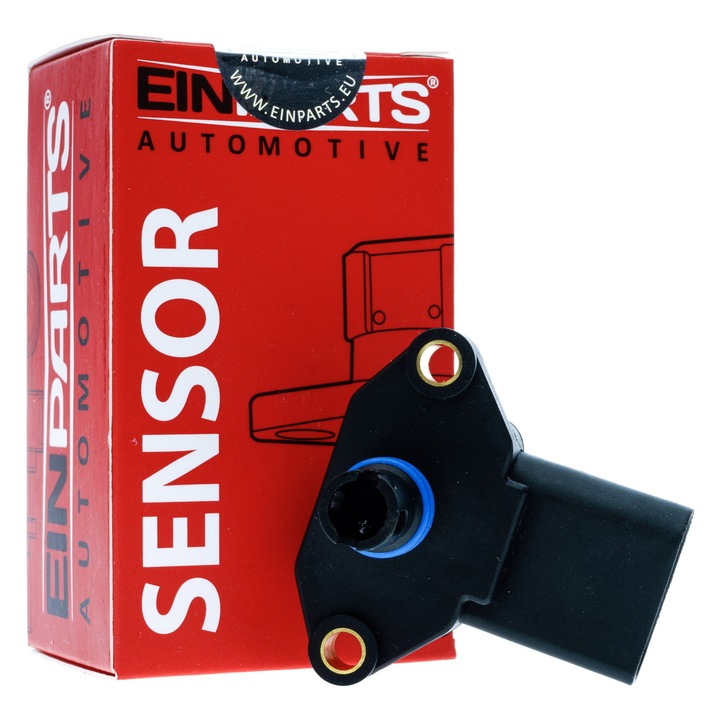 MAP szívócsőnyomás érzékelő Audi, Seat, Skoda, VW modellekhez, EinParts Automotive, 4 tűs